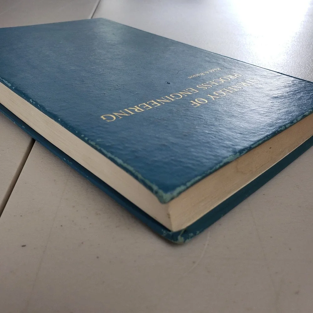 Strategy Of Process Engineering Book Rudd Watson Hardcover Vintage Chemical Text